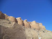 Blick hoch zur Zitadelle von Jaisalmer