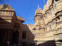 in den Straßen der Altstadt von Jaisalmer 