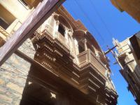 in den Straßen der Altstadt von Jaisalmer 