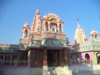 bemalter Tempel in Nawalgarh