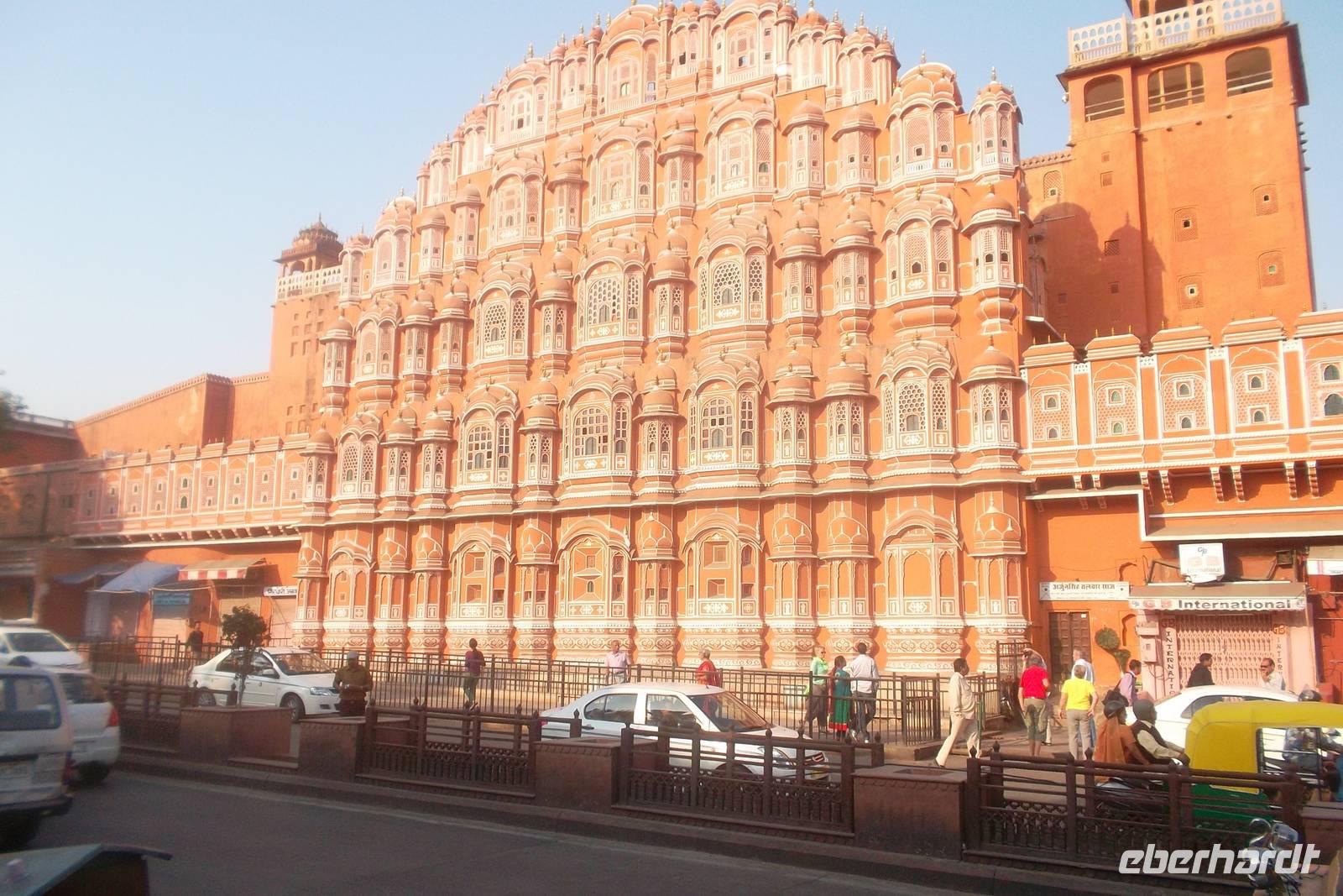 Hawa Mahal, Palast der Winde in Jaipur