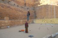 Seiltänzer vor den Stadttoren... 