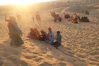 Thar-Wüsrte, kurz vor Sonnenuntergang