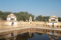 Oasen-Brunnen im Shekawati-Gebiet bei Fatehpur