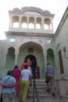 Eingang zum Krishna-Tempel in Nawalgarh