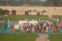 Rajghat, Ghandi-Gedenkstätte