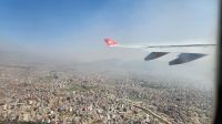 Abflug von Kathmandu