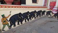 Am Stadtpalast in Udaipur