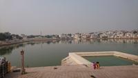 Am neuen Ghat in Pushkar