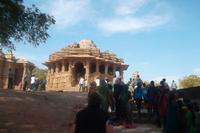 Beliebtes Ausflugsziel: Sonnentempel von Modhera