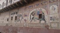 Bilder an den Hawelis in Mandawa