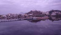 Blick aus dem Hotel in Udaipur