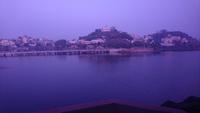 Blick aus dem Hotelfenster in Udaipur