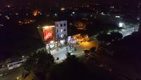 Blick vom Hoteldach in Agra