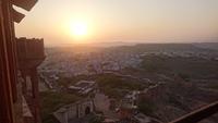 Blick von der Festung auf Jodhpur