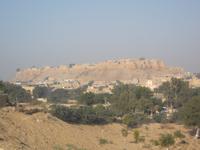 Blick zur Altstadt-Zitadelle von Jaisalmer