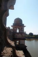 Detail am Palast von Mandu