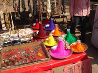 Farbmarkt in Orchia