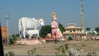 Hanuman-Tempel am Wege