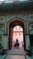 Hoteleingang in Nawalgarh