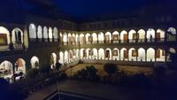 Im Haweli-Hotel am Abend