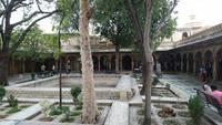 Im Innenhof im Stadtpalast in Udaipur