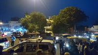 In Agra am Abend