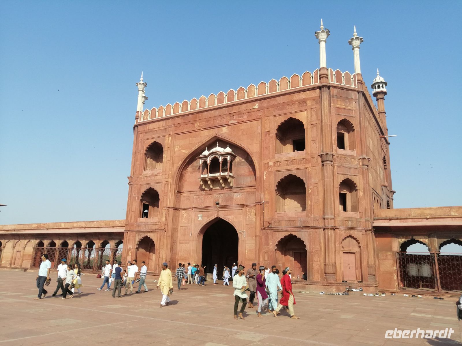 Jama Masjid – die größte Moschee Indiens