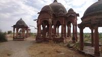 Krematorium nahe Fort Khejarla