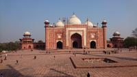 Moschee neben dem Taj Mahal