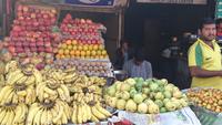 Obsthändler in Pushkar