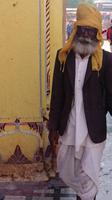 Sadu im Rattentempel Karni Mata in Deshnoke