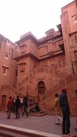 Schöner Aufgang im Fort Bikaner