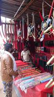 Sikh-Waffen-Stand in Pushkar