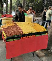 Straßenstand Delhi