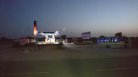 Tankstelle auf dem Wege nach Khejrala