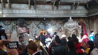 Zeremonie im Rattentempel Karni Mata in Deshnoke