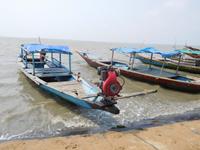 am Chilika-See