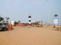 am Strand von Puri