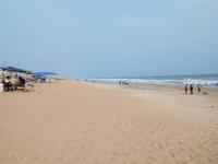 am Strand von Puri