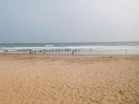 am Strand von Puri
