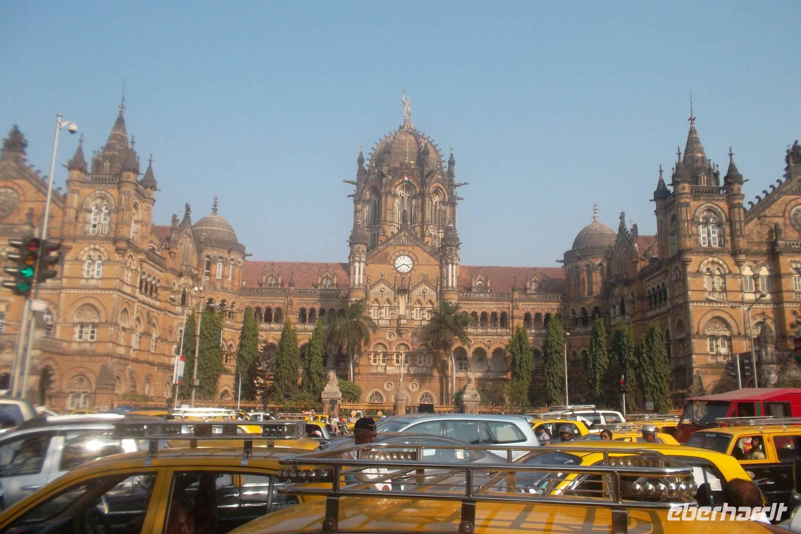 der alte Victoria-Bahnhof von Mumbai