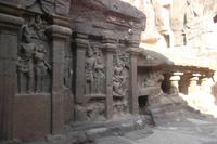 im Kailash-Tempel von Ellora