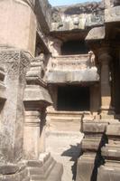 im Kailash-Tempel von Ellora