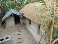 typischer Sundarban-Hof