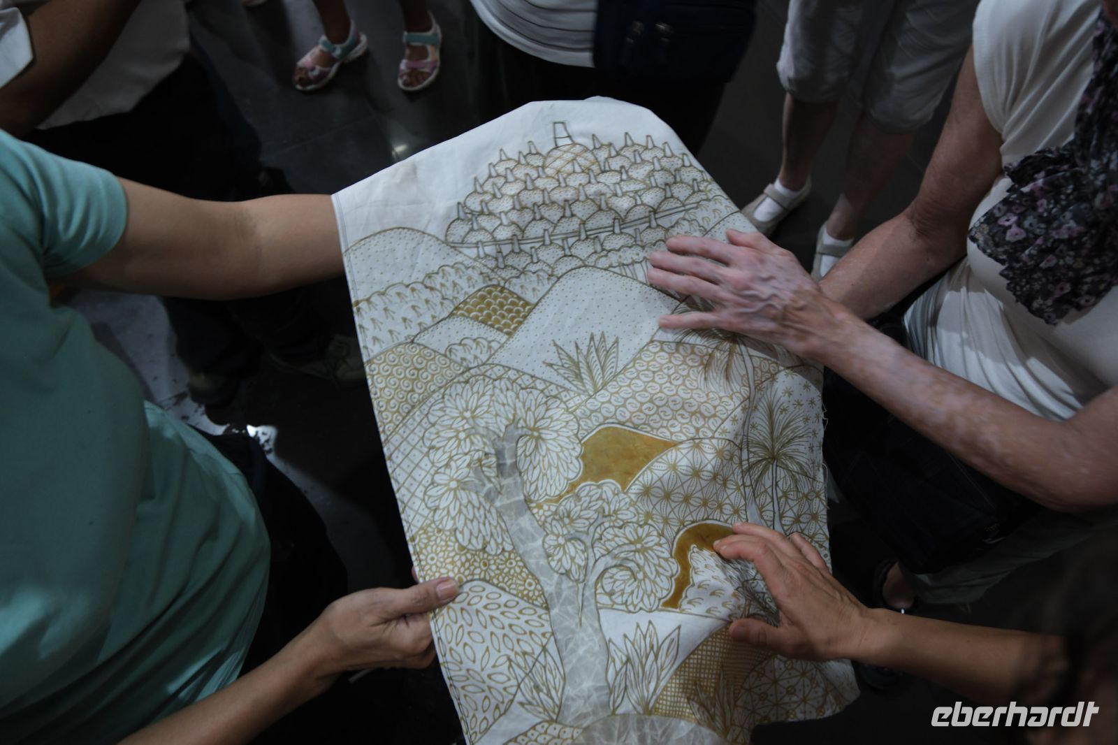 Batik-Kunst in Yogyakarta - Indonesien