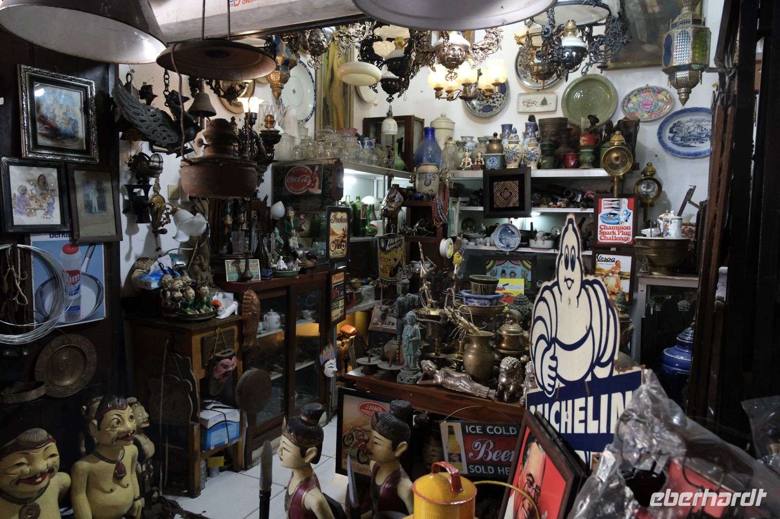 Tri Windu Antikmarkt in Surakarta (Solo) - Indonesien