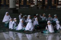 Blaue Moschee in der Nähe von Surabaya - Indonesien