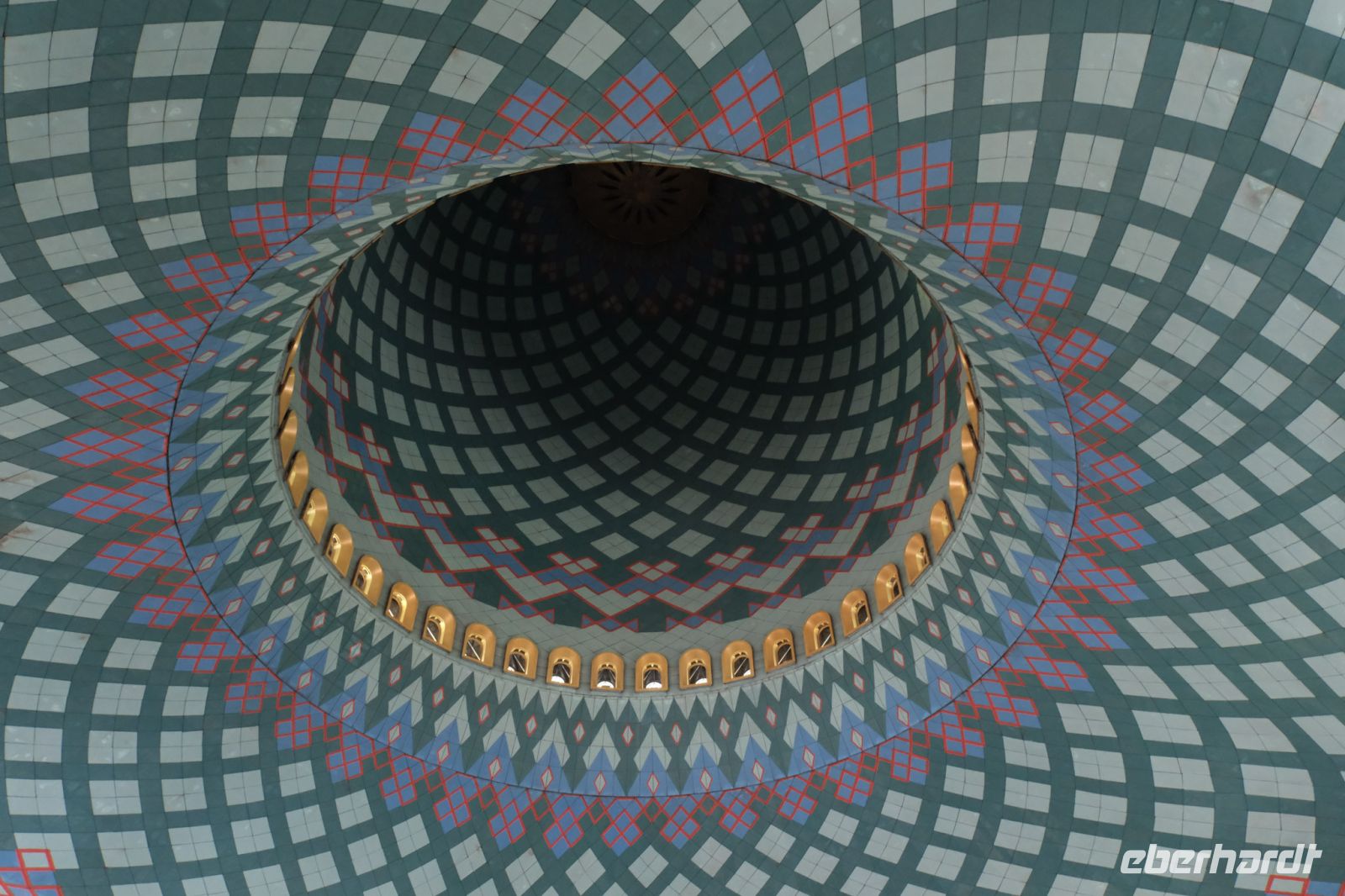 Blaue Moschee in der Nähe von Surabaya - Indonesien