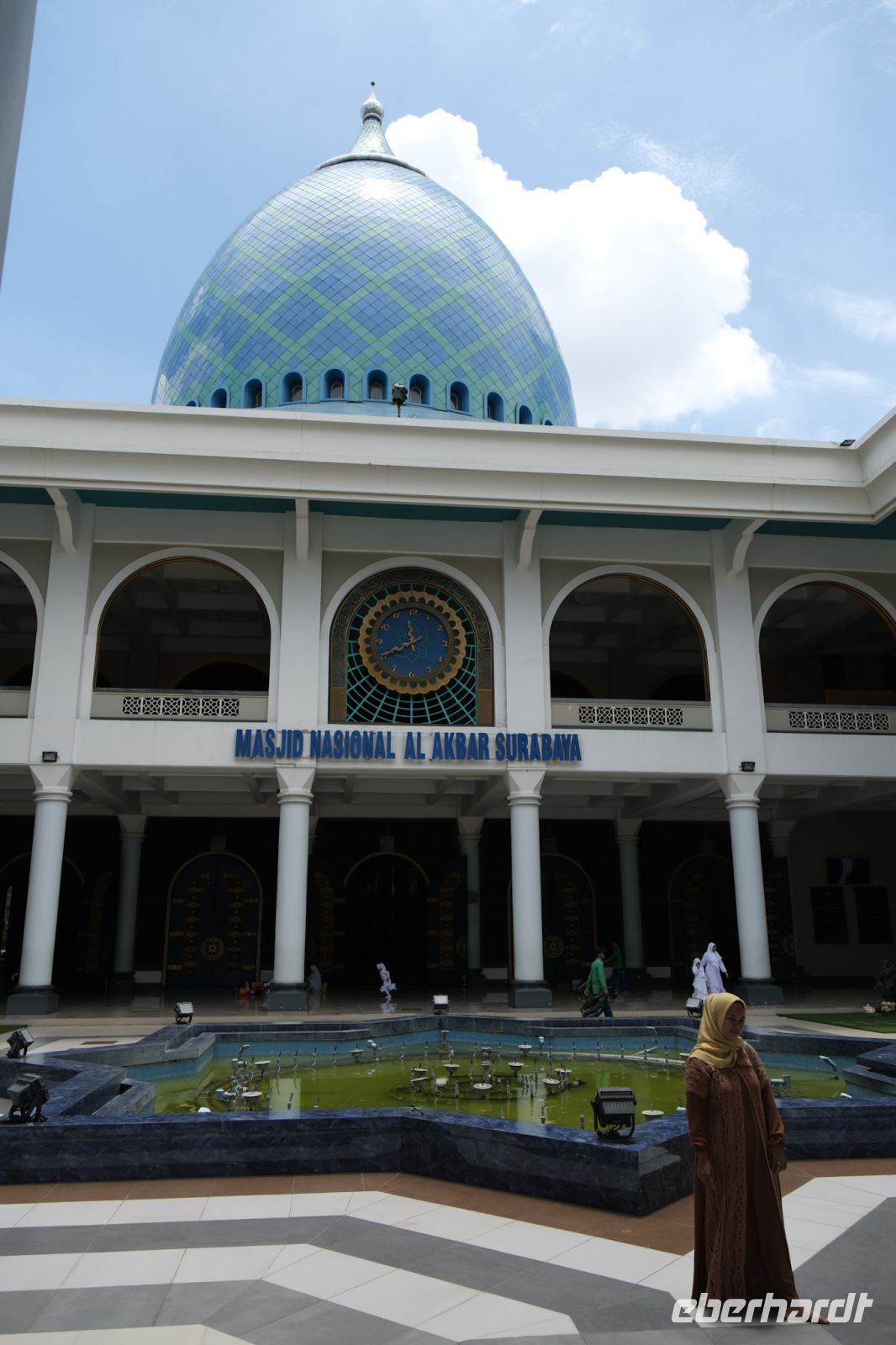 Blaue Moschee in der Nähe von Surabaya - Indonesien